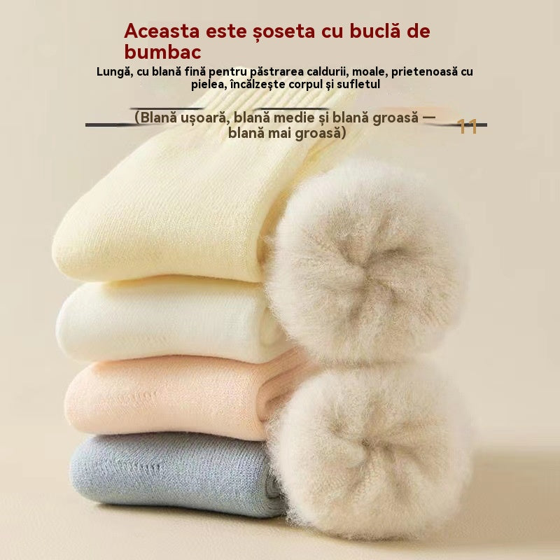 🔥【Kupte 3 kusů, dostanete 3 zdarma】🧦Hrubé a teplé vlněné ponožky na zimu, super tlusté a teplé, elastické, velikost 35-42