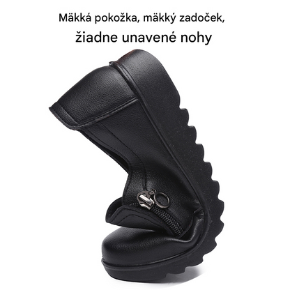 ✨【35-41】 Pohodlné kožené topánky, mäkká podrážka, protišmyková, odolná voči opotrebovaniu, zaručená kvalita