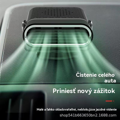 🚗🔥 Prenosný ohrievač a ventilátor do auta 2 v 1 – 360° rotácia, rýchle rozmrazovanie, kúrenie a chladenie, ultratichý a ľahký pre všetky ročné obdobia!