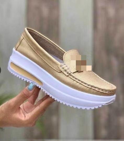 👟✨【Limitovaná nabídka】【35–43】Dámská volnočasová obuv na platformě – stylová a pohodlná volba pro každý den 💃🔥