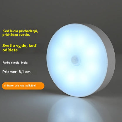 🏡💡Inteligentné LED svetlo so snímaním ľudského tela, ľahko sa nabíja a je praktické