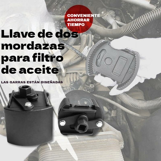 🛠️【60-80 mm/80-105 mm】🤩Llave de filtro de aceite ajustable