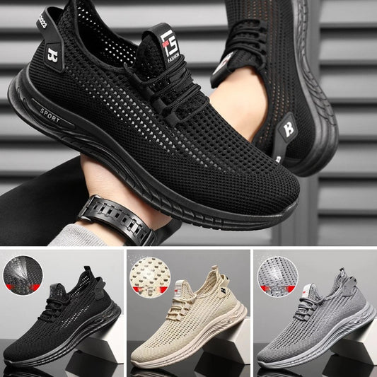 ⏰🔥【¡Liquidación de temporada pasada!】【39-44】Zapatillas deportivas para hombre antideslizantes, transpirables y súper cómodas