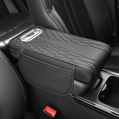 🚗👜【Zvláštna ponuka】Multifunkčná kožená lakťová opierka do auta tri v jednom