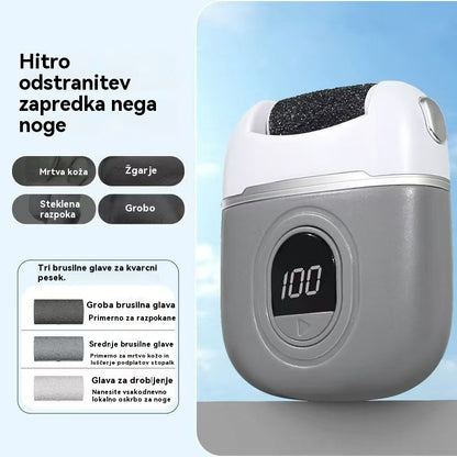 🦶🛁✨🔥Novi električni valjčki za pedikuro, odstranjevanje odmrle kože s pet, električni valjčki za pedikuro