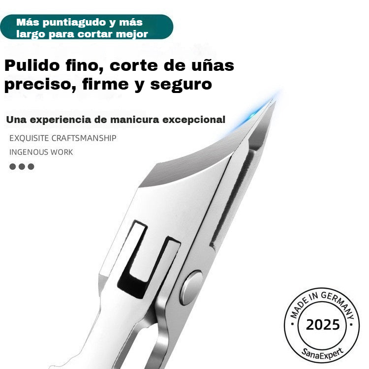 🔥【3-delni komplet】✂️💅Novo ultra tanko ščipalko za nohte pod kotom za domačo manikuro