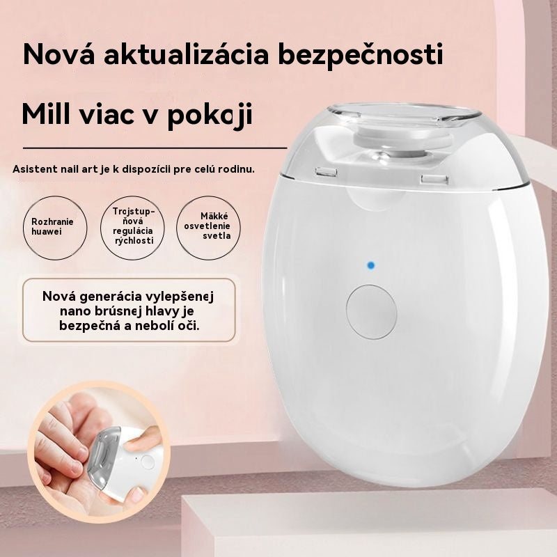 💅 Kúpte 1 a získajte 1 zadarmo! ✨ Automatický pilník na nechty 1, bezpečná a šetrná starostlivosť o nechty 👶🔧