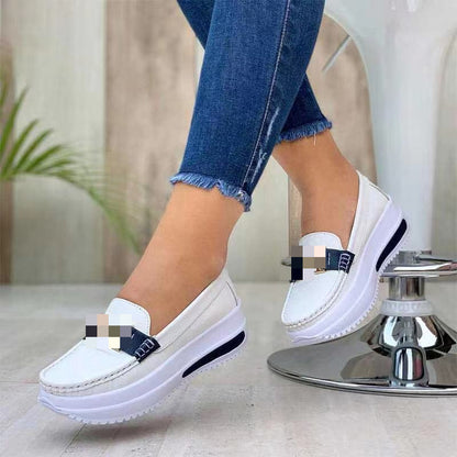 👟✨【Limitovaná nabídka】【35–43】Dámská volnočasová obuv na platformě – stylová a pohodlná volba pro každý den 💃🔥