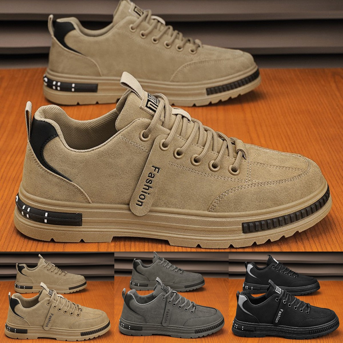 👟 Jesenné pánske ležérne tenisky z mäkkej kože