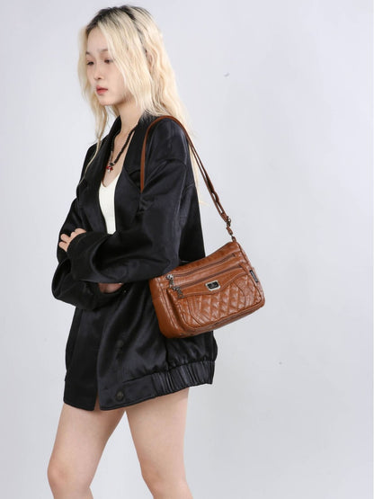 👜【Най-продаван】Голяма чанта през рамо | Универсална и модерна чанта през рамо