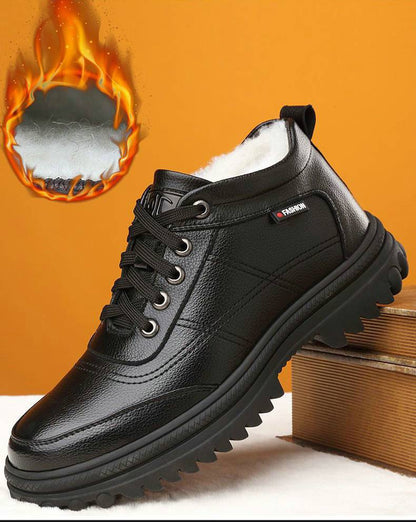 🔥Časovo obmedzená ponuka🔥【39-44】Zimné módne polstrované pánske kožené topánky