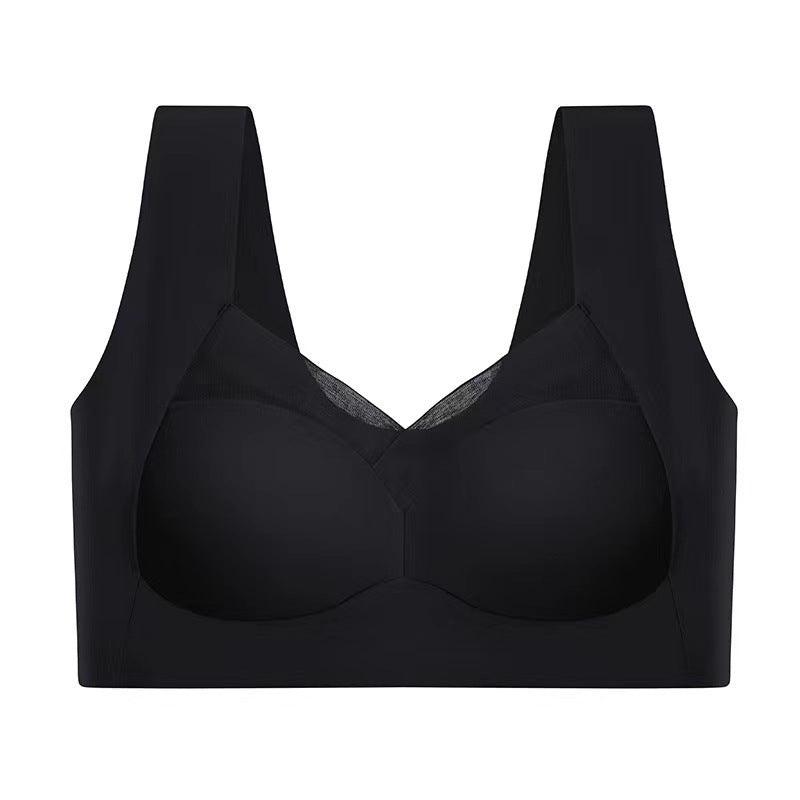 🎽[Купете 1, вземете 1 безплатно] Леден копринен сутиен Push Up