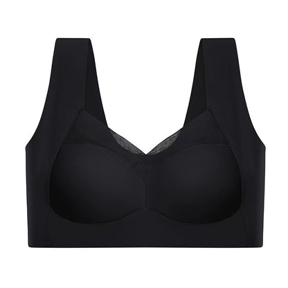 🎽[Купете 1, вземете 1 безплатно] Леден копринен сутиен Push Up