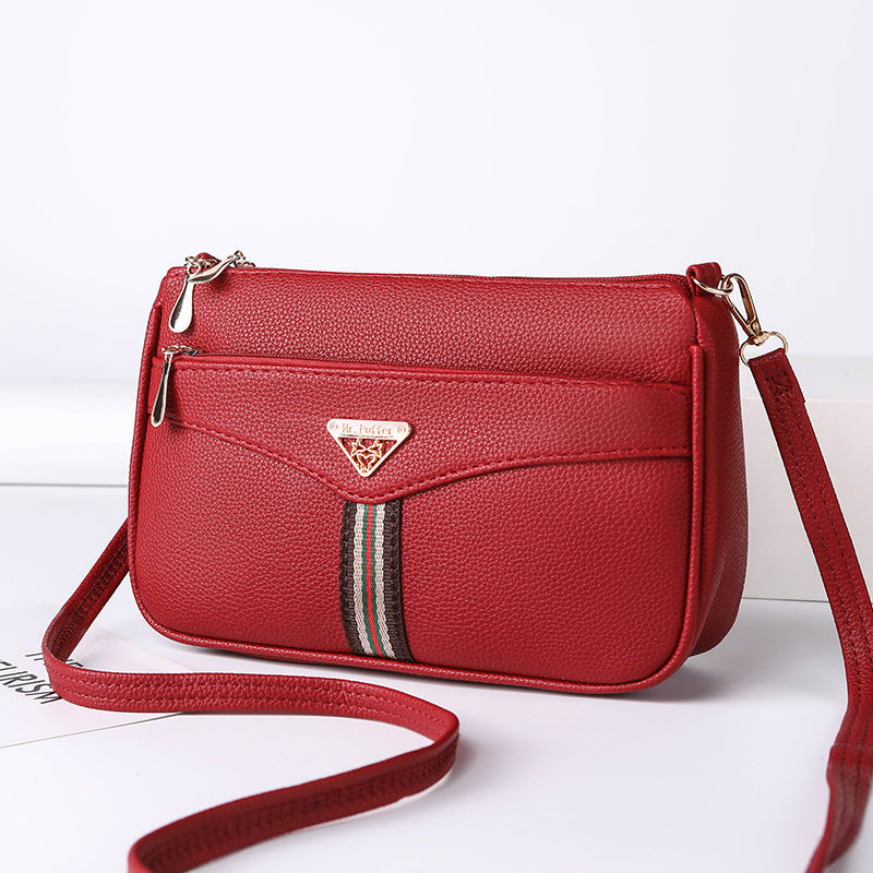 🔥👜Zimska nova ženska enojna torba iz mehkega usnja velike prostornine za leto 2026