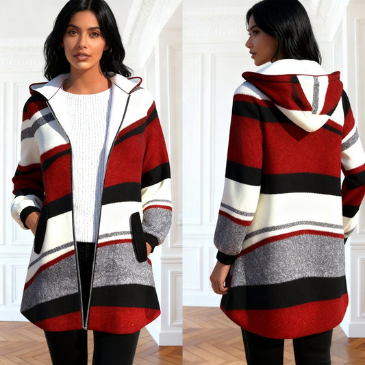 💕49% DE DESCUENTO - 【S-3XL】Nueva chaqueta con capucha de invierno para mujer