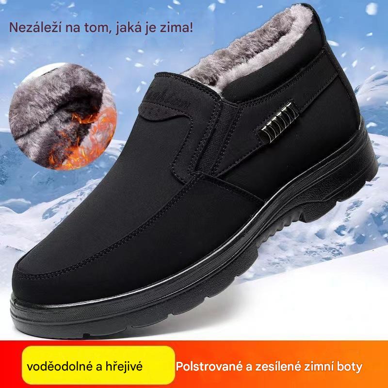 👞 Zimní sleva -50% 🔥🔥【39-47】Zimní boty, zateplené a zesílené, voděodolné a teplé