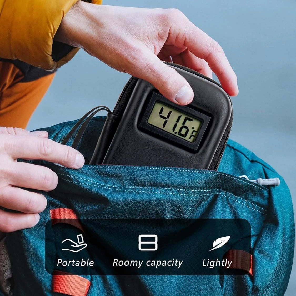 🎒❄️Caja refrigerada portátil para medicamentos sensibles con pantalla de temperatura