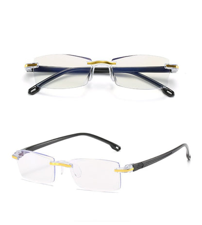 👓【Kupte 1 a získejte 1 zdarma】🔥Brýle na čtení s vysokým rozlišením Diamond s anti-modrým světlem pro muže a ženy-4046274
