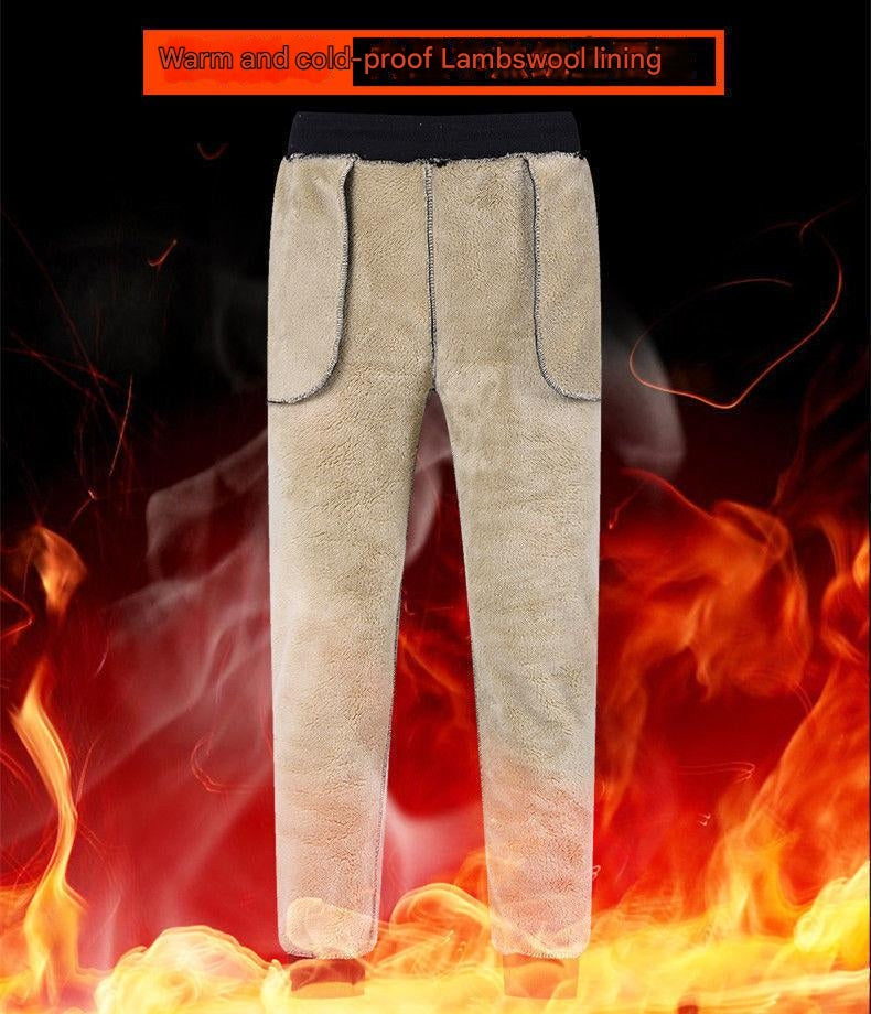 👖【M-5XL】Zimske moške športne hlače za zimo 2025 z izolacijo iz debelega ovčjega krzna, ležerne, tople in udobne.