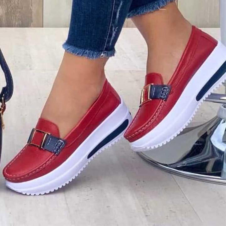 👟✨【Limitovaná nabídka】【35–43】Dámská volnočasová obuv na platformě – stylová a pohodlná volba pro každý den 💃🔥