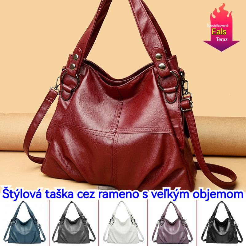 👜✨【Vysoká kvalita】💖Štýlová taška cez rameno s veľkou kapacitou