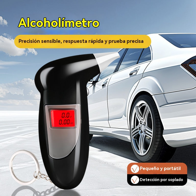 【Pago contra reembolso】🍷 Medidor de alcohol portátil de alta precisión – Mide tu nivel antes de conducir