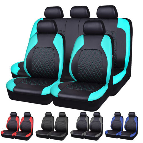 🚗🚗🤩 Univerzální sada potahů na autosedačky z měkké koženky pro maximální pohodlí a styl ✨-4002798