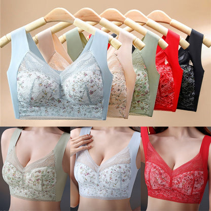 【Conjunto de 3 piezas】💕🎁sujetador ultrafino transpirable y ajustable de seda de hielo (40 kg-100 kg)