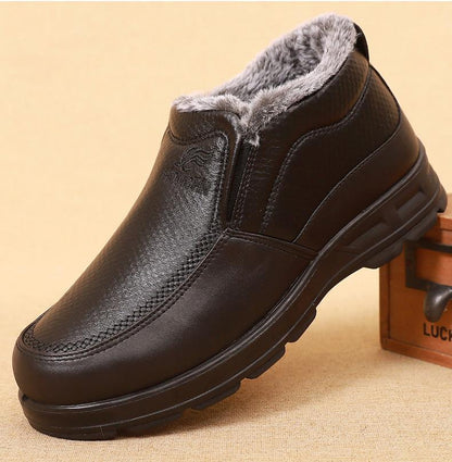 🚶‍♂️Nueva colección 50% de descuento🔥【39-44】Zapatos de invierno para hombre, impermeables, antideslizantes, cálidos de algodón