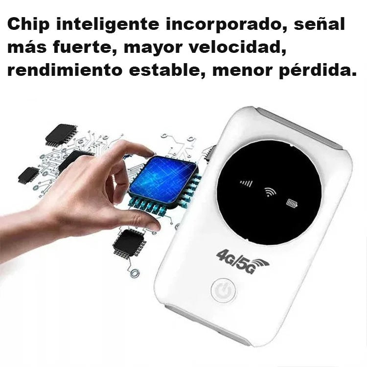 【Internet gratis en el bolsillo】Router portátil 5G