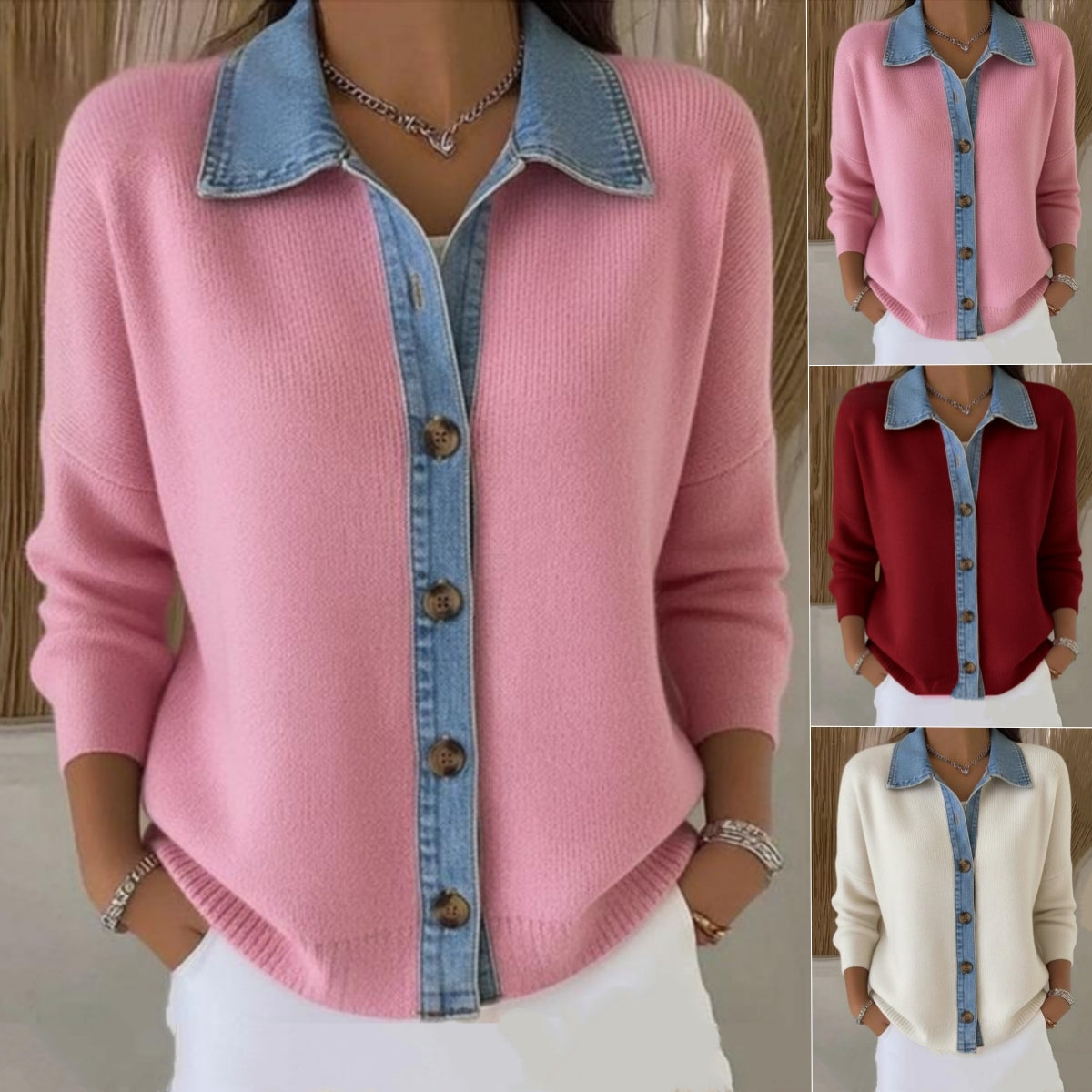 🔥✨ Nueva blusa de mujer 2026 de alta calidad con diseño de paneles (S-3XL), moderna y cómoda, disponible en tallas grandes