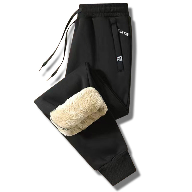 👖【M-5XL】Zimske moške športne hlače za zimo 2025 z izolacijo iz debelega ovčjega krzna, ležerne, tople in udobne.