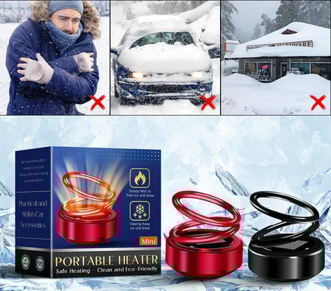 ⛄🚗🔥【50% OFF】【Zimní nezbytnosti】Solárny prenosný vibračný radiátor pre auto – účinný pomocník pri odvádzaní tepla
