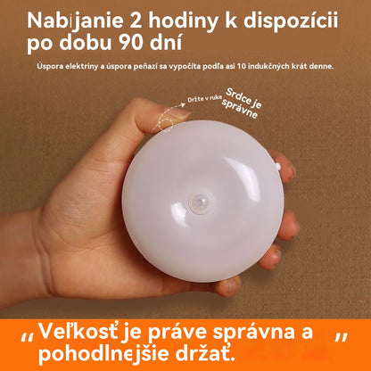 🏡💡Inteligentné LED svetlo so snímaním ľudského tela, ľahko sa nabíja a je praktické