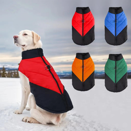 🐕‍🦺👕Nové oblečenie pre domáce zvieratá, zahustená bavlnená vesta, teplá a odolná voči chladu