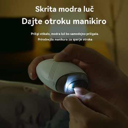 💅Časovno omejena ponudba✨ Električna pilica za nohte, tiha, varna za dojenčke, nežna in varna nega nohtov👶🔧