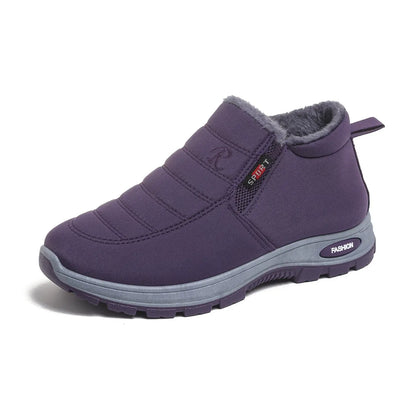🔥【Descuento especial del 50%】【Tallas 35-48】Botas de invierno unisex con forro afelpado: cálidas, cómodas y antideslizantes para climas fríos.