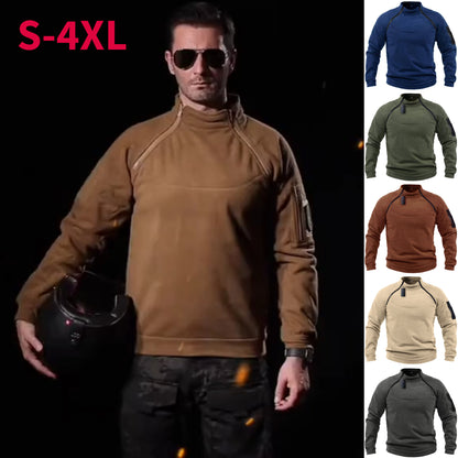 【S-4XL】2025 Nové pánske teplé topy na jeseň a zimu