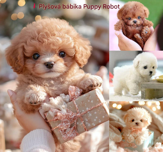 🐶Zľava 🔥Detský plyšový elektrický psík –  inteligentný domácí miláčik, ideálny darček na narodeniny