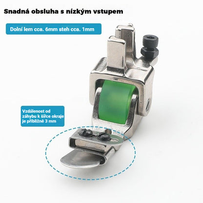 👩‍🏭🛞🧵Compra 1 y llévate 1 gratis🔥Prensatelas duraderos totalmente de acero, especialmente diseñados para máquinas de coser planas computarizadas, con bordes redondeados resistentes al calor para una alta eficiencia y ahorro de mano de obra.