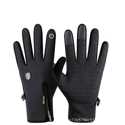 🔥❄️⛷️【Kup 1, otrzymaj 1 gratis】Jesienne i zimowe rękawice do jazdy na rowerze na świeżym powietrzu, wspinaczki, ciepłe, wodoodporne i wiatroszczelne, polarowe🧤