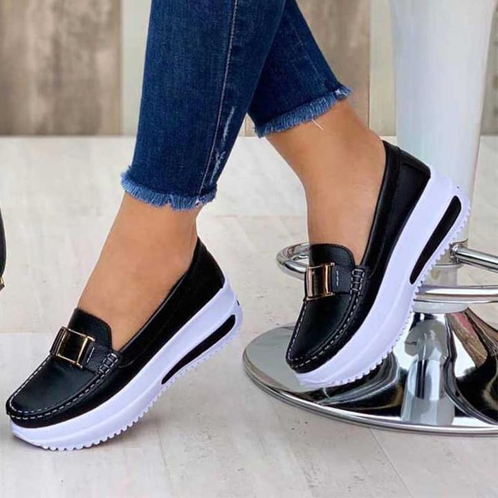 👟✨【Limitovaná nabídka】【35–43】Dámská volnočasová obuv na platformě – stylová a pohodlná volba pro každý den 💃🔥