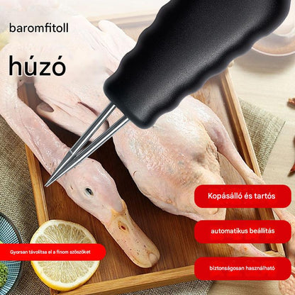 【Практично】🐓🦆 Електрически уред за бързо и лесно скубане 🐓🦆