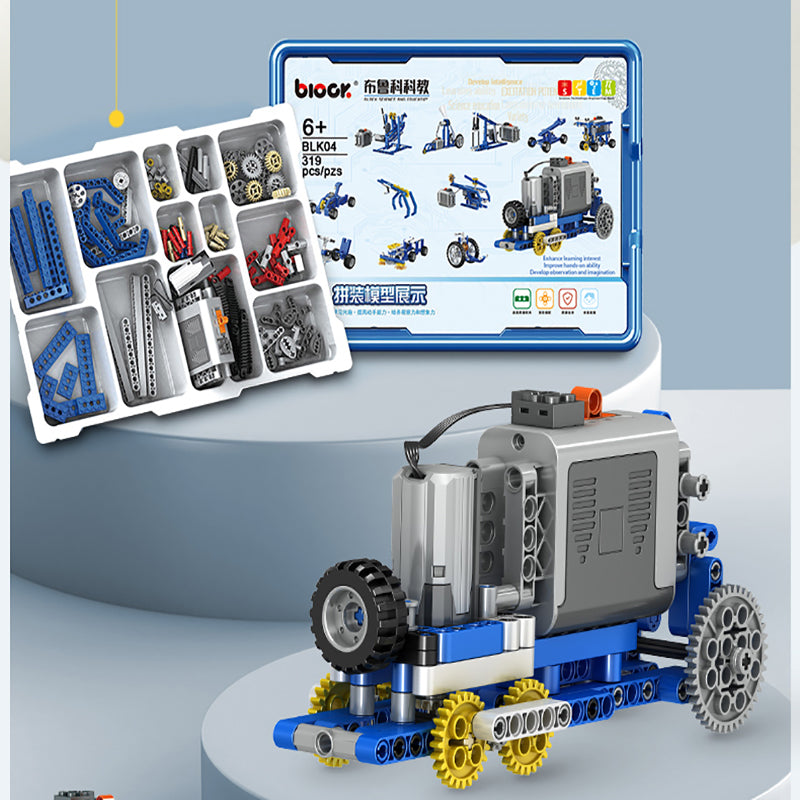 🔥【312 piezas】🤖 Juguete inteligente programable para niños, compatible con Lego 9686, 312 piezas y motor educativo 🚀