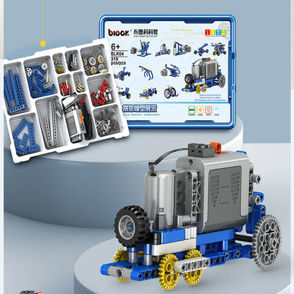 🔥【312 piezas】🤖 Juguete inteligente programable para niños, compatible con Lego 9686, 312 piezas y motor educativo 🚀