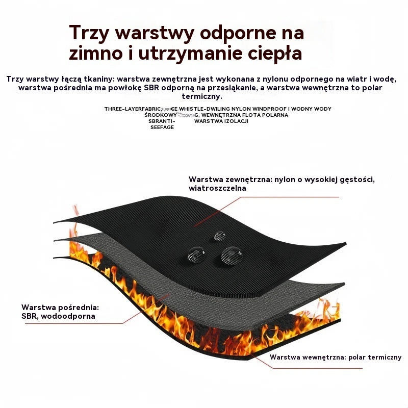 🔥❄️⛷️【Kup 1, otrzymaj 1 gratis】Jesienne i zimowe rękawice do jazdy na rowerze na świeżym powietrzu, wspinaczki, ciepłe, wodoodporne i wiatroszczelne, polarowe🧤