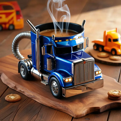 🚛Una taza única con forma de camión: ¡el regalo perfecto para los amantes del café y los camiones!