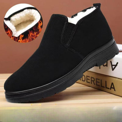 🔥¡Éxito de ventas!🔥【Tallas 39-44】👟Botas de nieve otoño/invierno 2025, gruesas y cálidas, de ante, ideales para personas de mediana edad y mayores.
